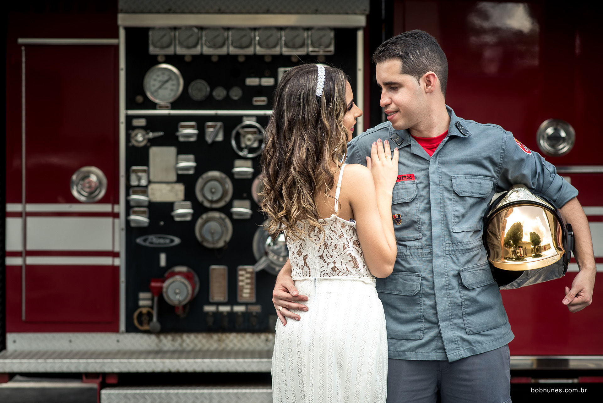 Foto Natalia e Danilo - Pré Wedding Corpo de Bombeiro Foto Natalia e Danilo - Pré Wedding Corpo de Bombeiro - Imagem 4