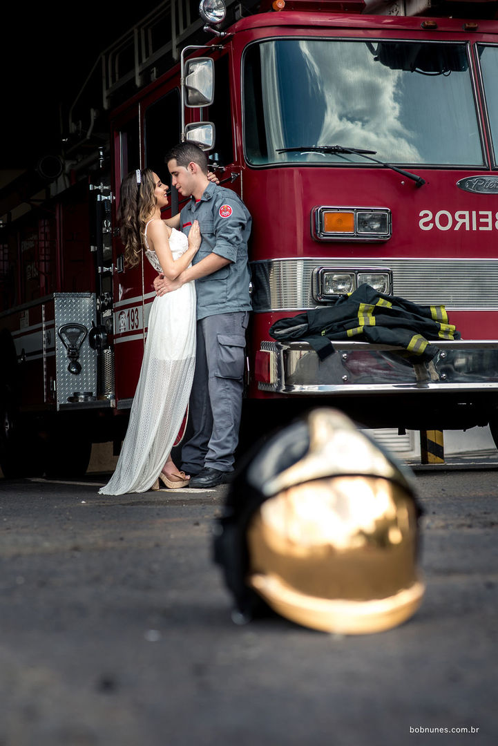 Foto Natalia e Danilo - Pré Wedding Corpo de Bombeiro Foto Natalia e Danilo - Pré Wedding Corpo de Bombeiro - Imagem 5