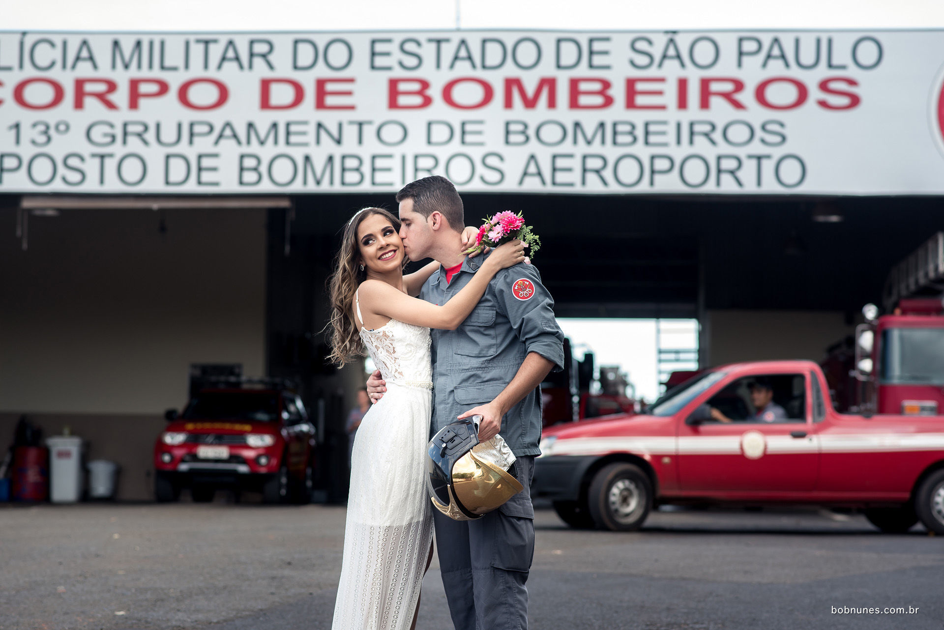 Foto Natalia e Danilo - Pré Wedding Corpo de Bombeiro Foto Natalia e Danilo - Pré Wedding Corpo de Bombeiro - Imagem 7