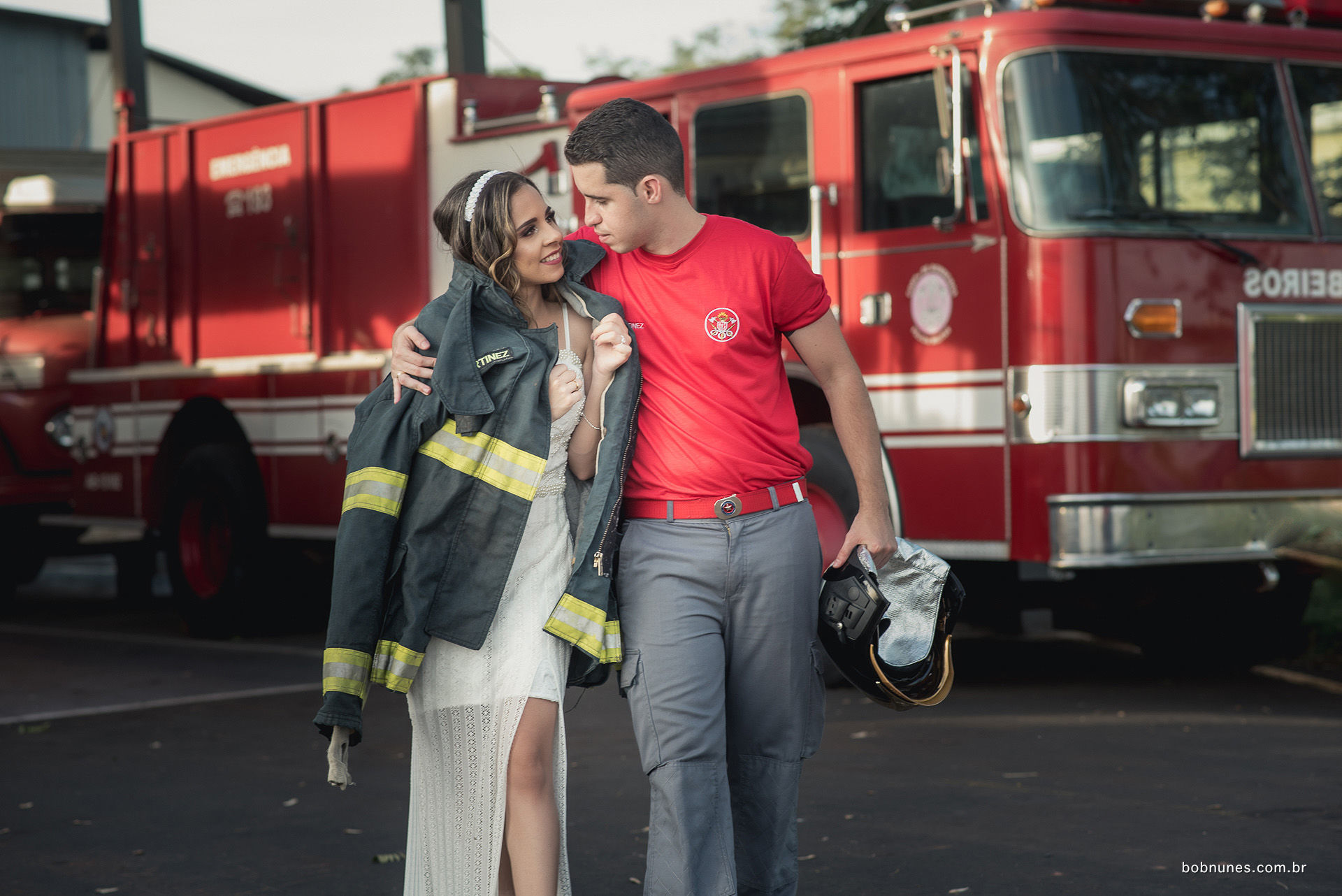 Foto Natalia e Danilo - Pré Wedding Corpo de Bombeiro Foto Natalia e Danilo - Pré Wedding Corpo de Bombeiro - Imagem 30